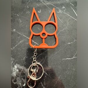 Self-Defense Cat Keychain